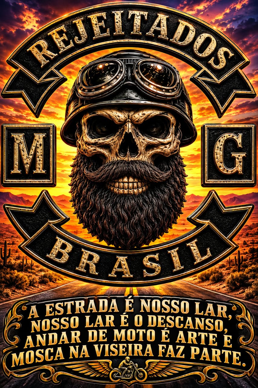 Flyer Rejeitados MG Brasil